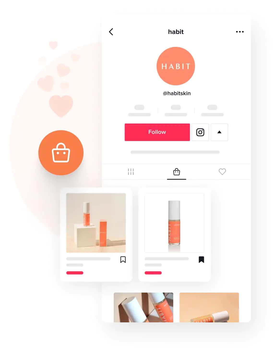 Shopping Tab Feature